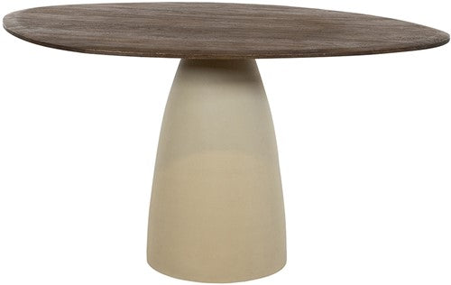 Table organique ronde KARNA