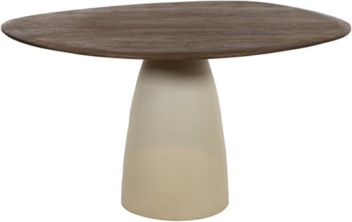 Table organique ronde KARNA