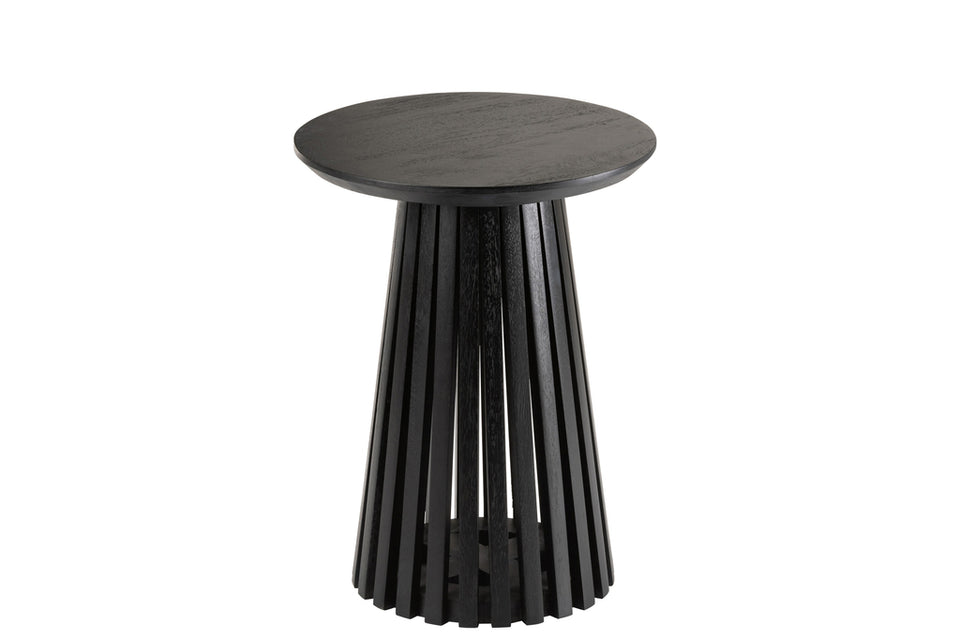 Table en bois de manguier noir petit