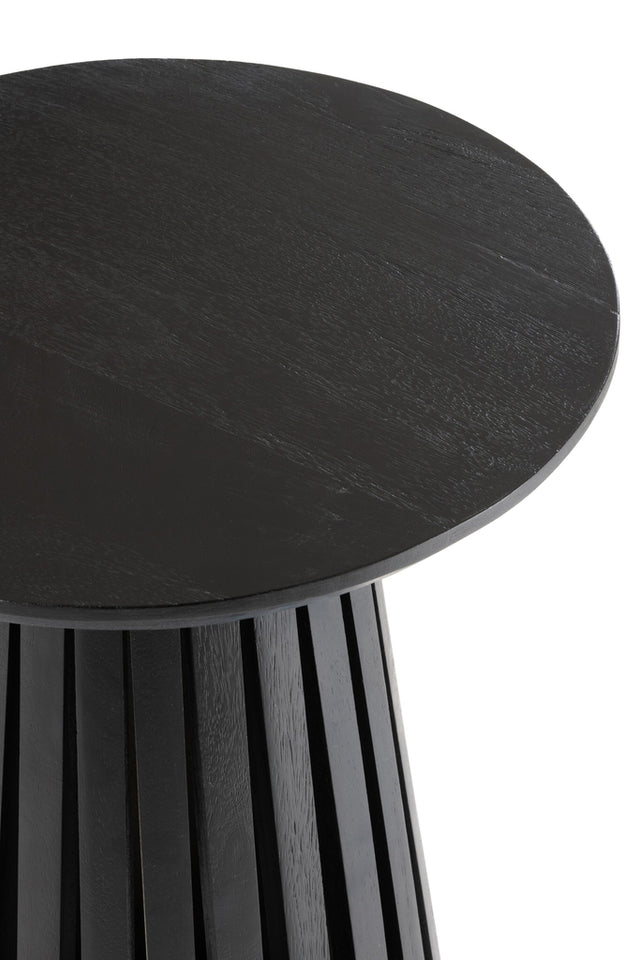 Table en bois de manguier noir petit