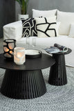 Table en bois de manguier noir petit