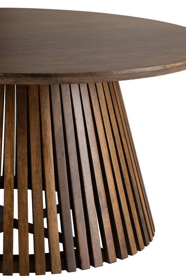 Table en bois de manguier noyer moyen de Vincent