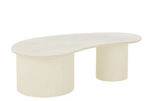 Table basse mabre et bois