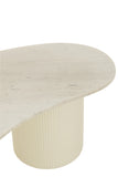 Table basse mabre et bois