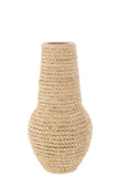 Vase Afro Paille Naturelle