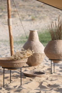 Vase Extra-Large Chad Papier Mache Brown